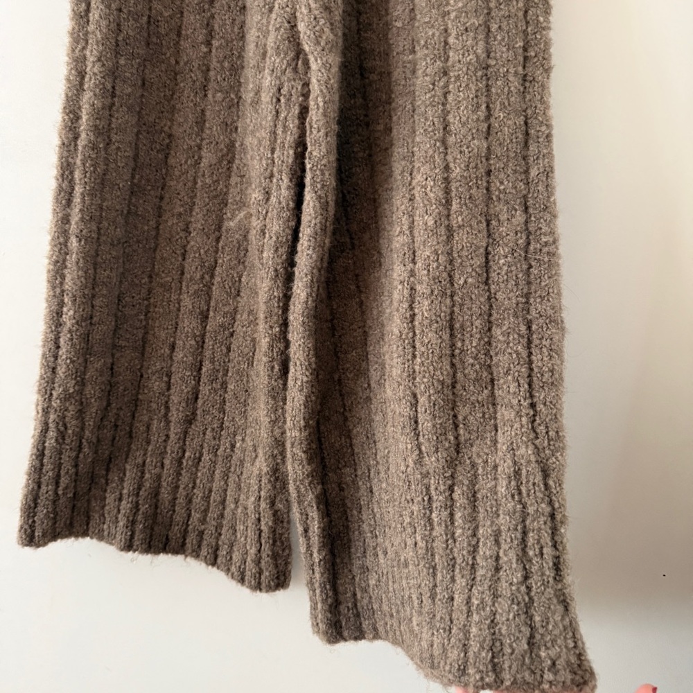 Kordal Ribbed Wool Alpaca Knit Pants - Picture 4 of 8